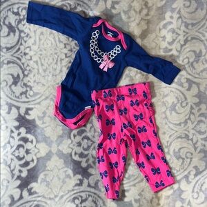 Gerber Blue and Pink Kids Matching Set